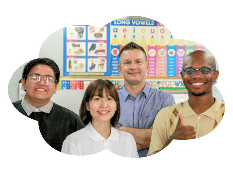 愛知県内に４校を構える英語教室エイゴデーの先生たち